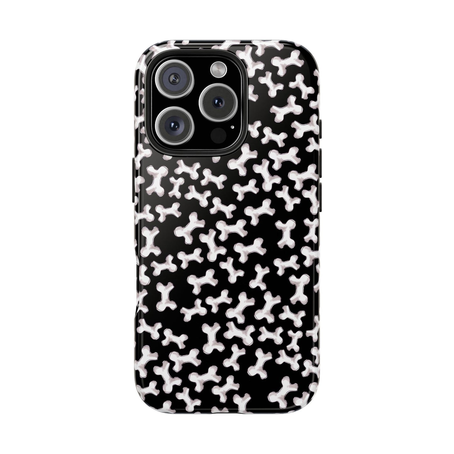 Bones a Lot Black Phone Case