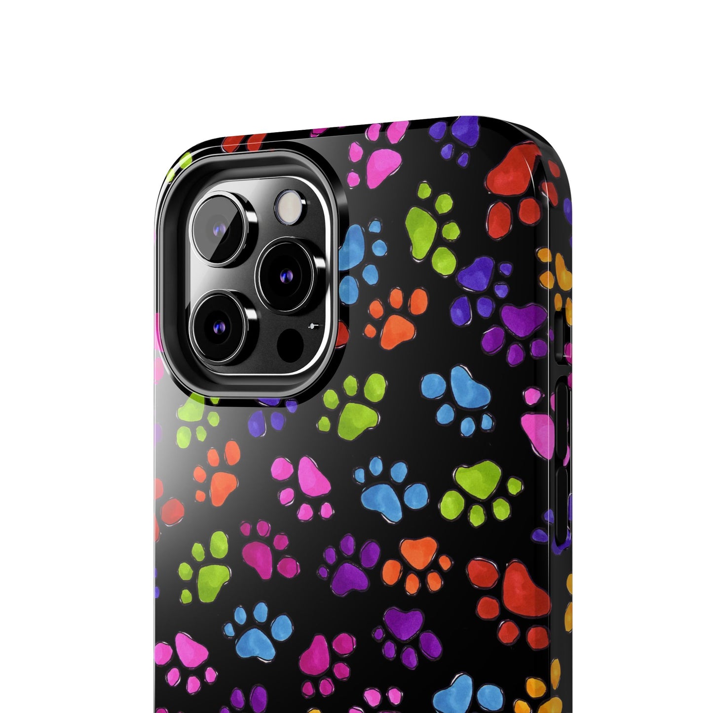 Fancy Paws Black Phone Case