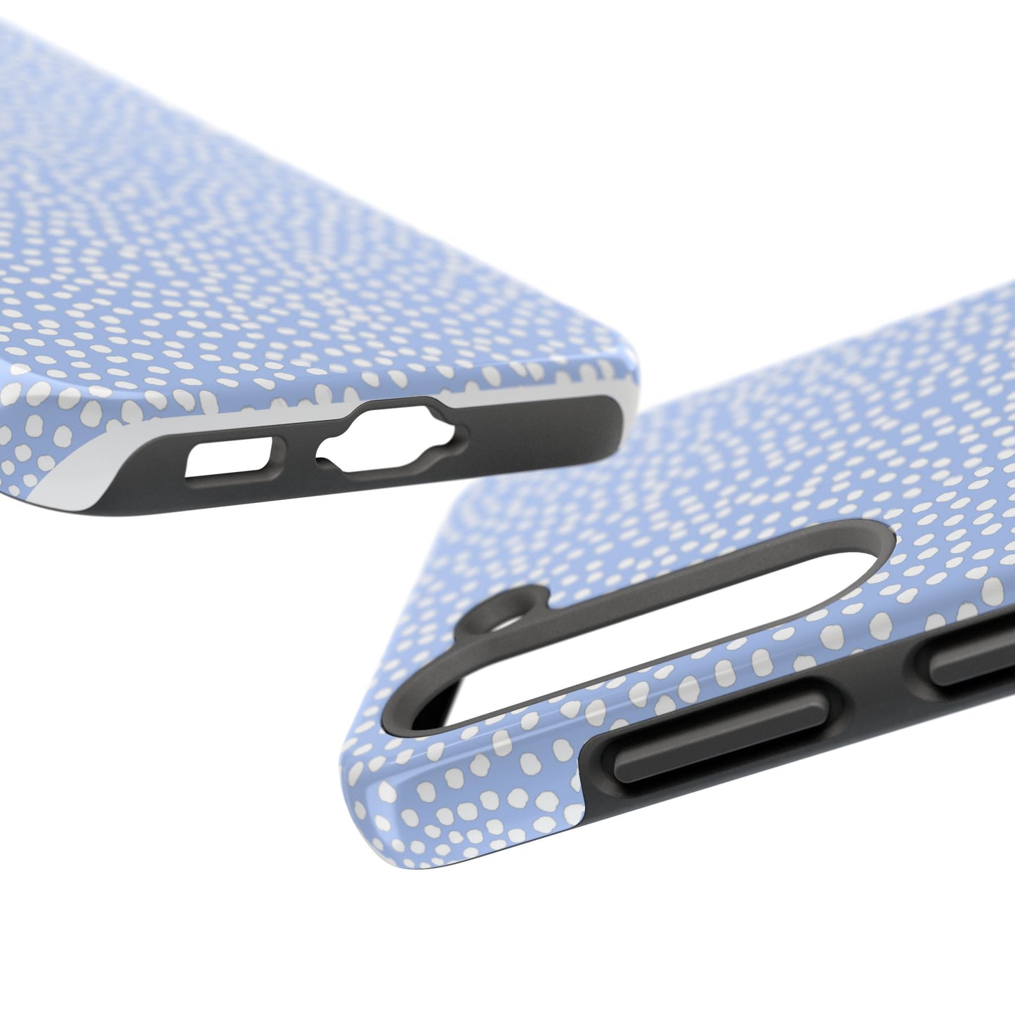 Bitty Dots Blue / White Phone Case