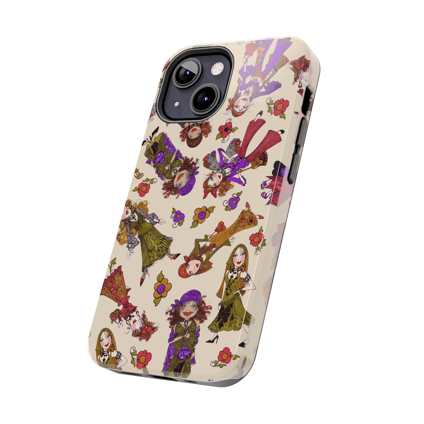Tossed Gypsies Muslin Phone Case