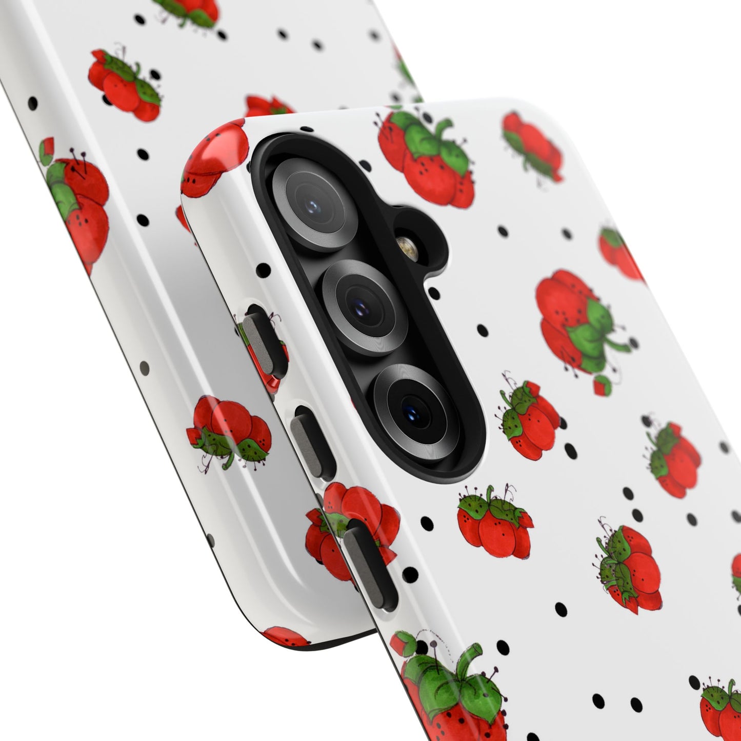 Pin Dots White Phone Case