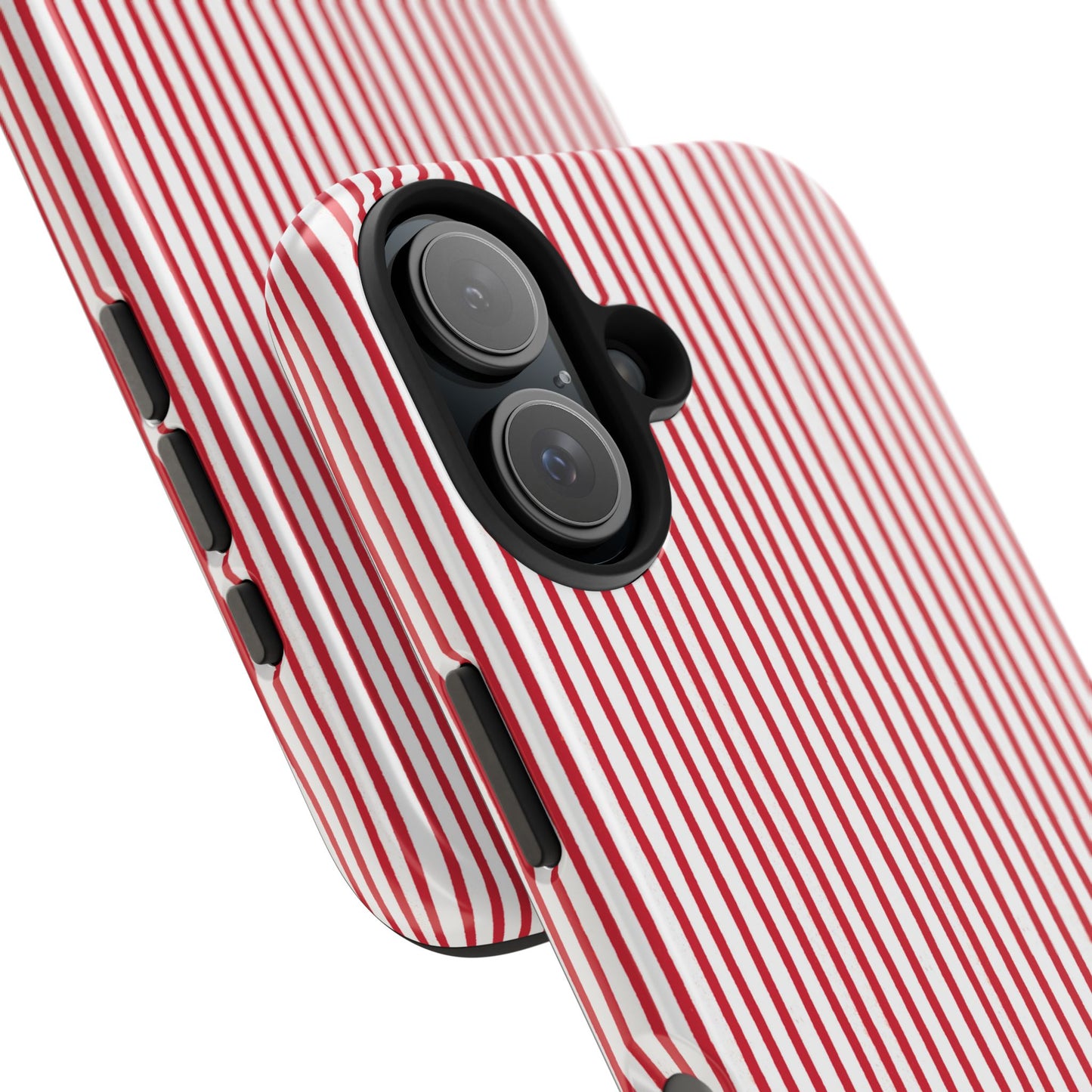 Candy Stripe White / Red Phone Case