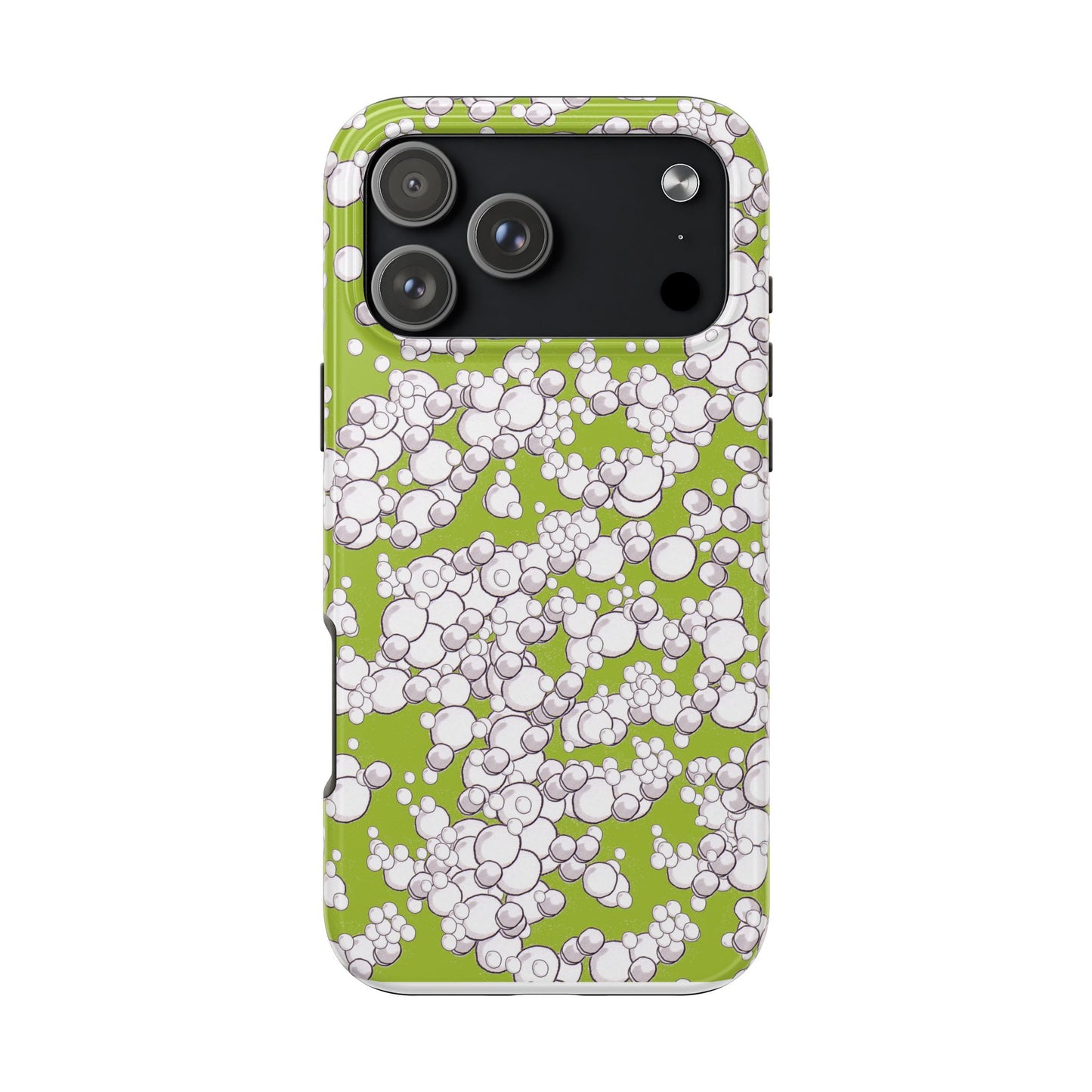 Bubble Dots Green Phone Case