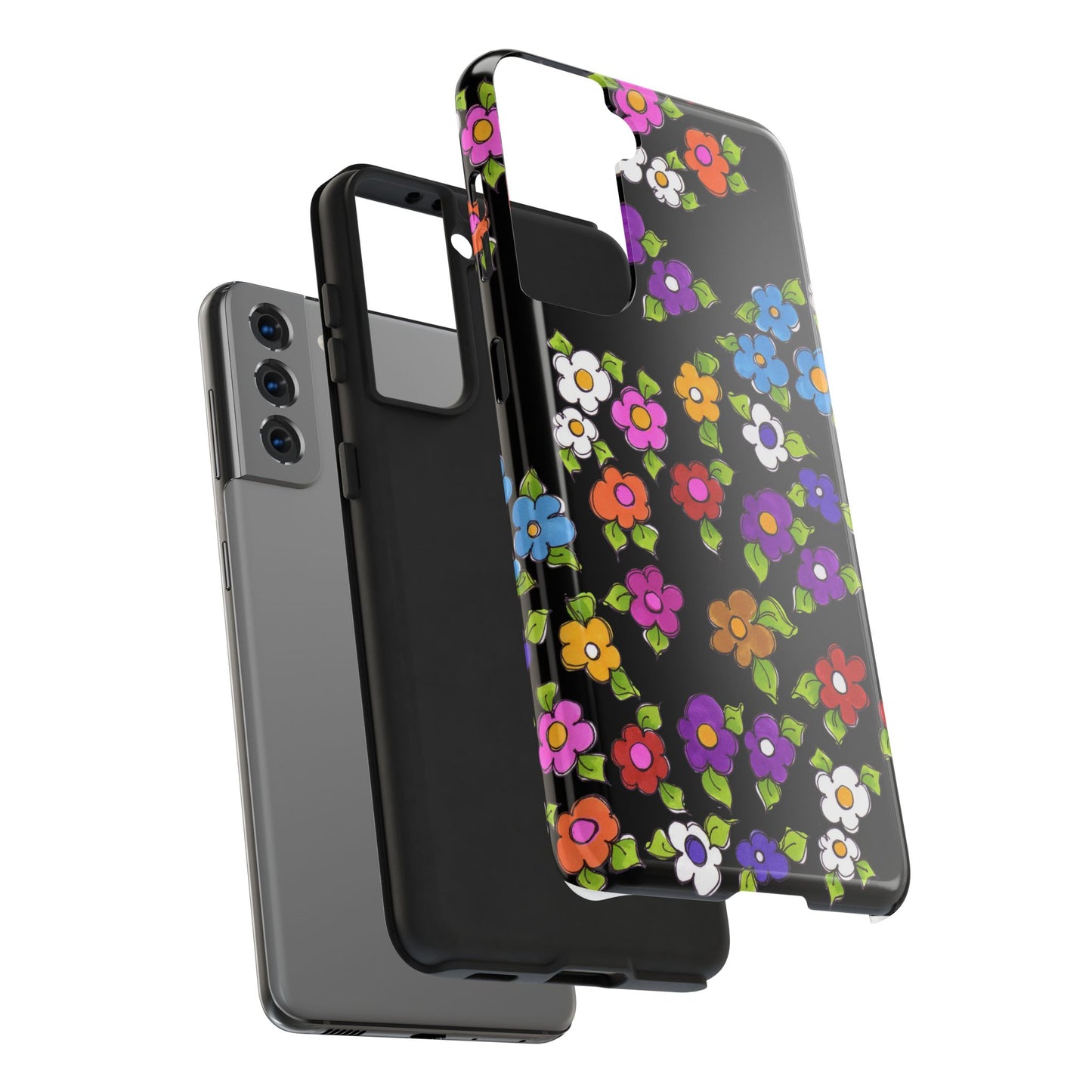 Fancy Dog Daisies Phone Case