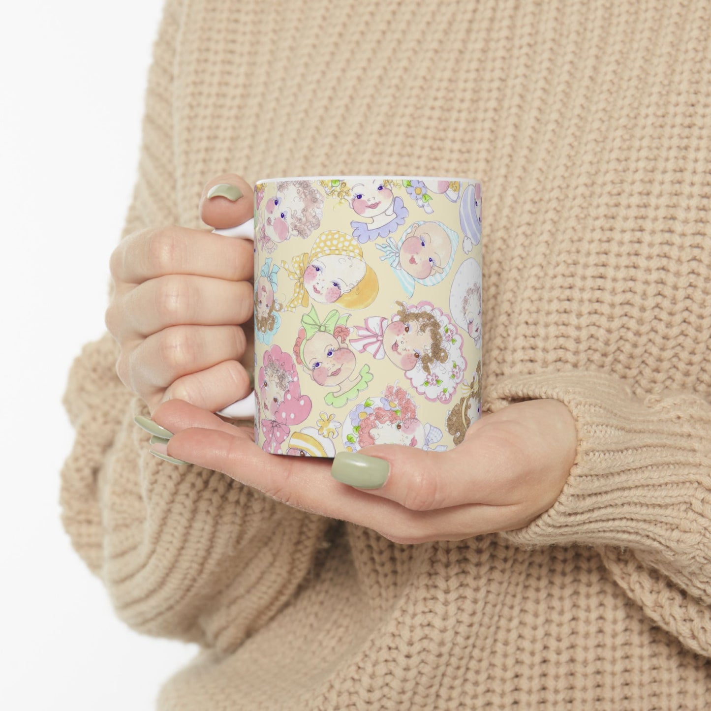 Baby Face Yellow Cup