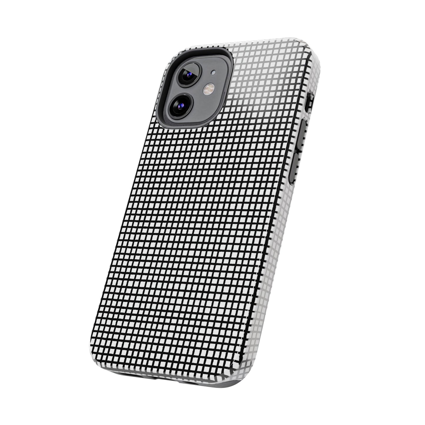 Chipper Check Black Phone Case