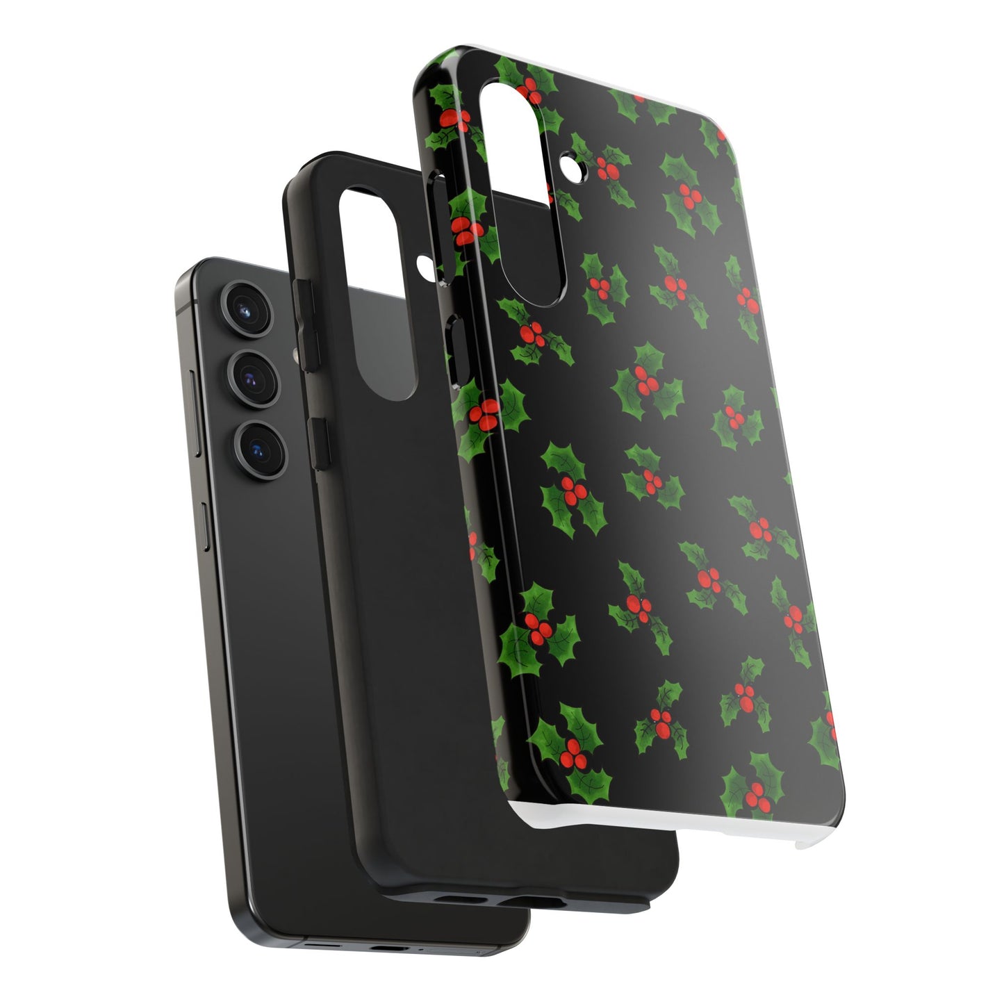 Lotsa Holly Black Phone Case