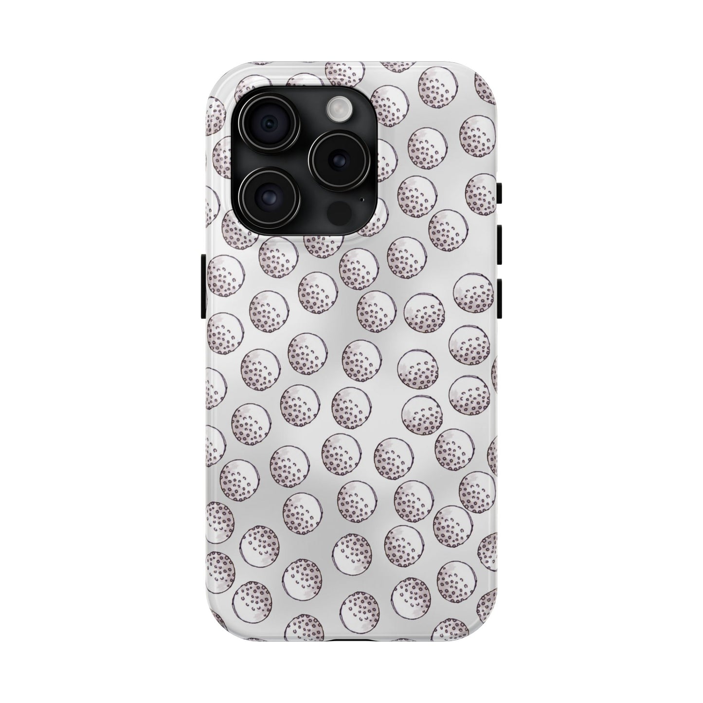 Ball Dots Gray Phone Case