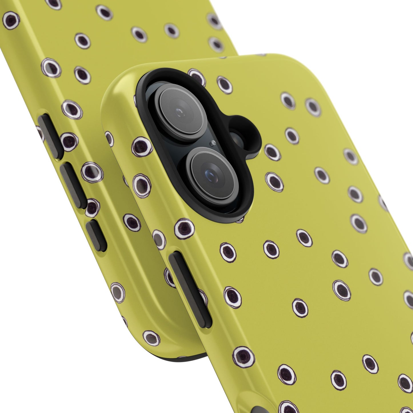 Halo Dots Green Phone Case