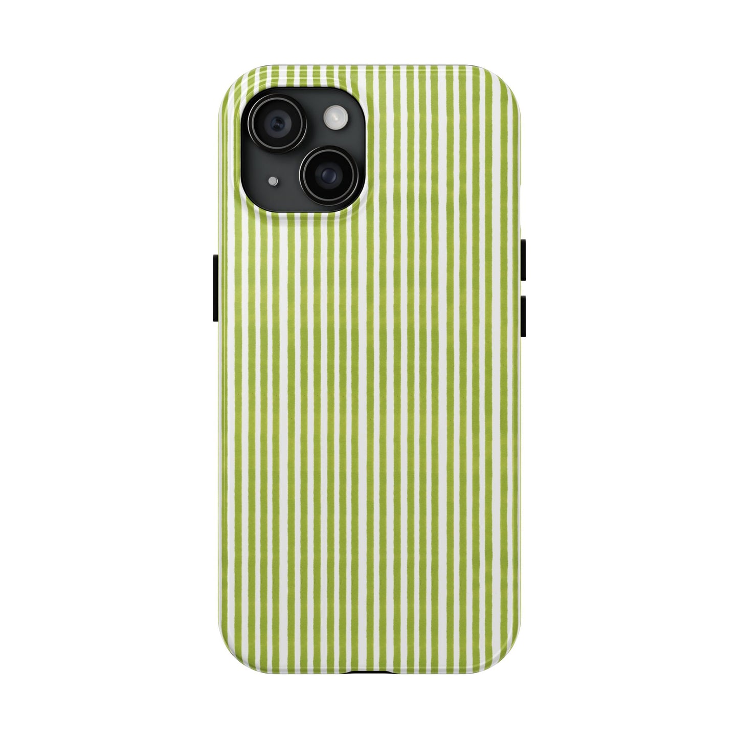 Lazy Stripe Lime Phone Case