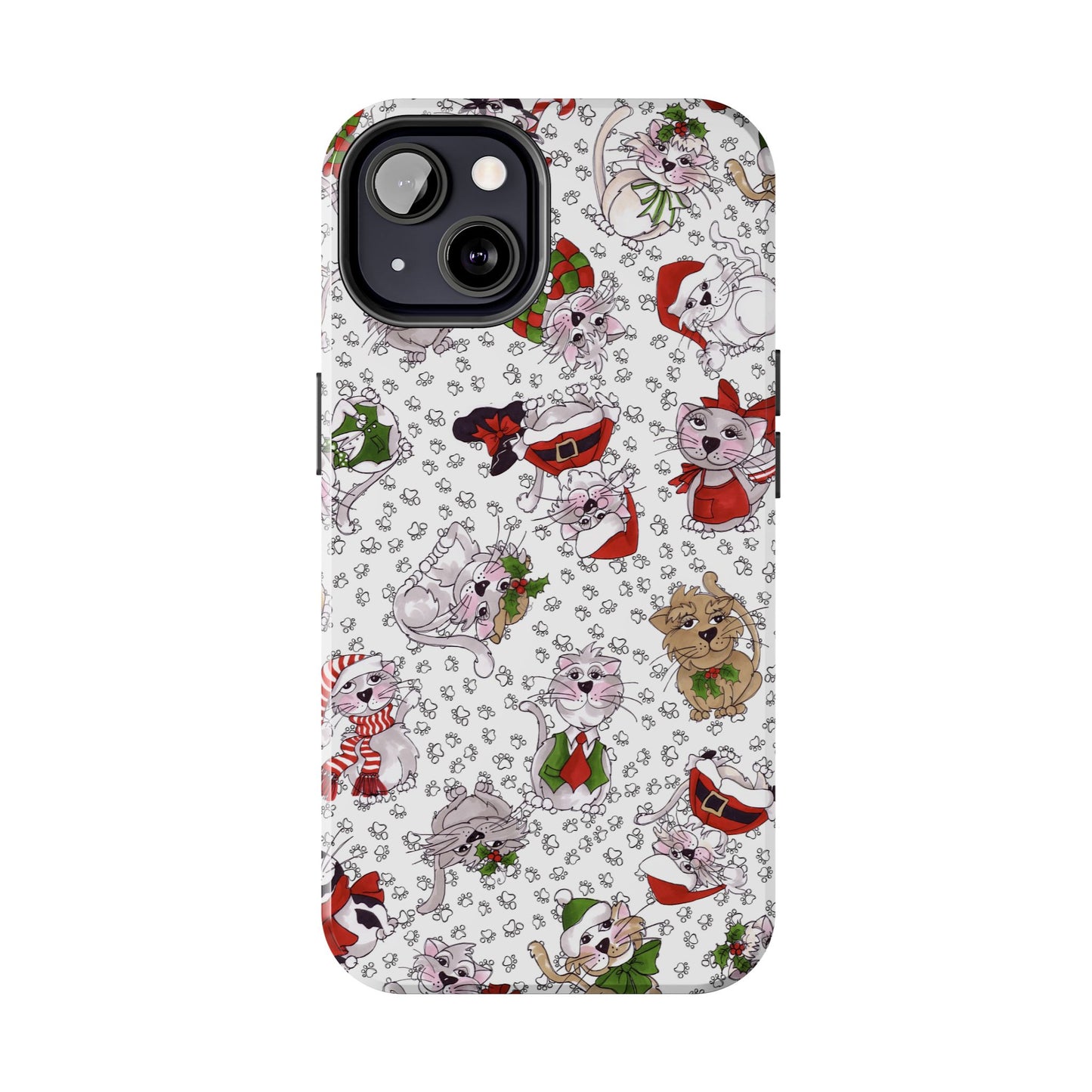 Kitty Blizzard White Phone Case