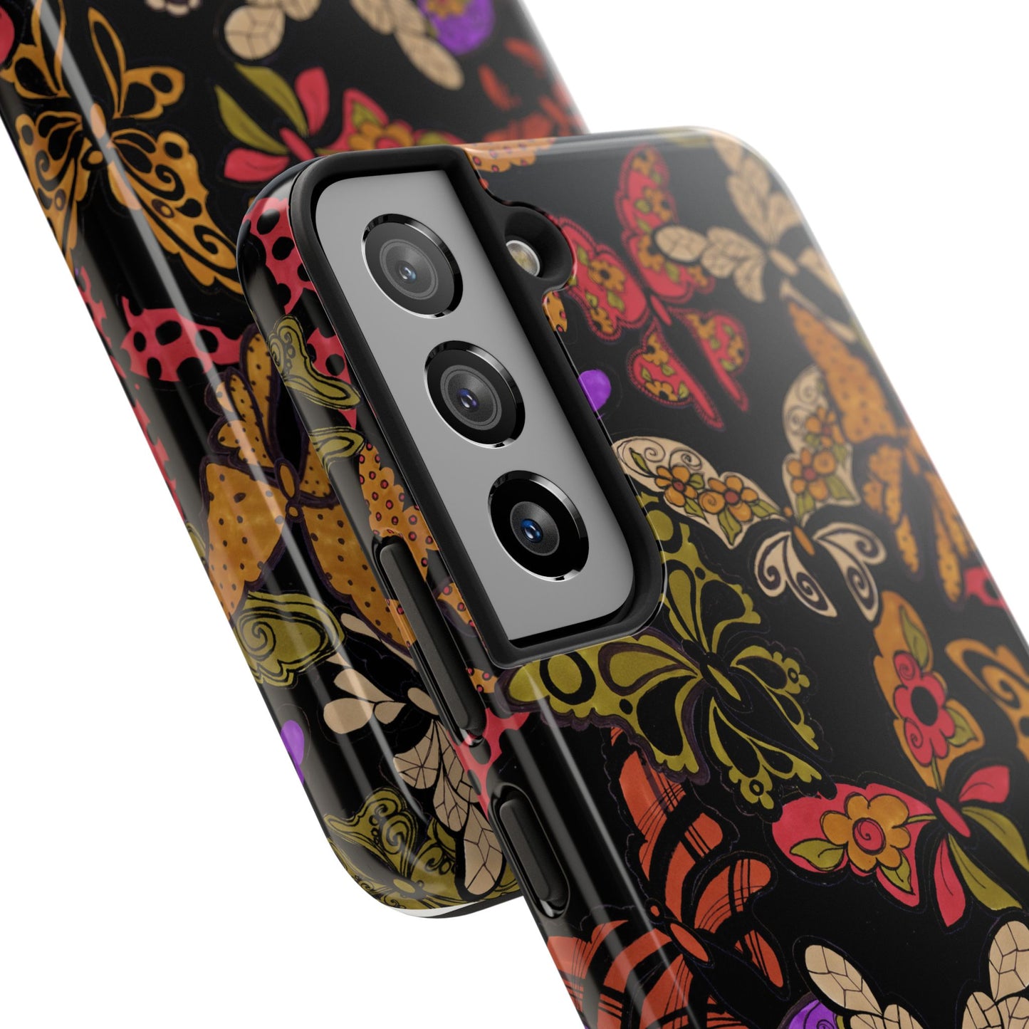 Flighty Black Phone Case