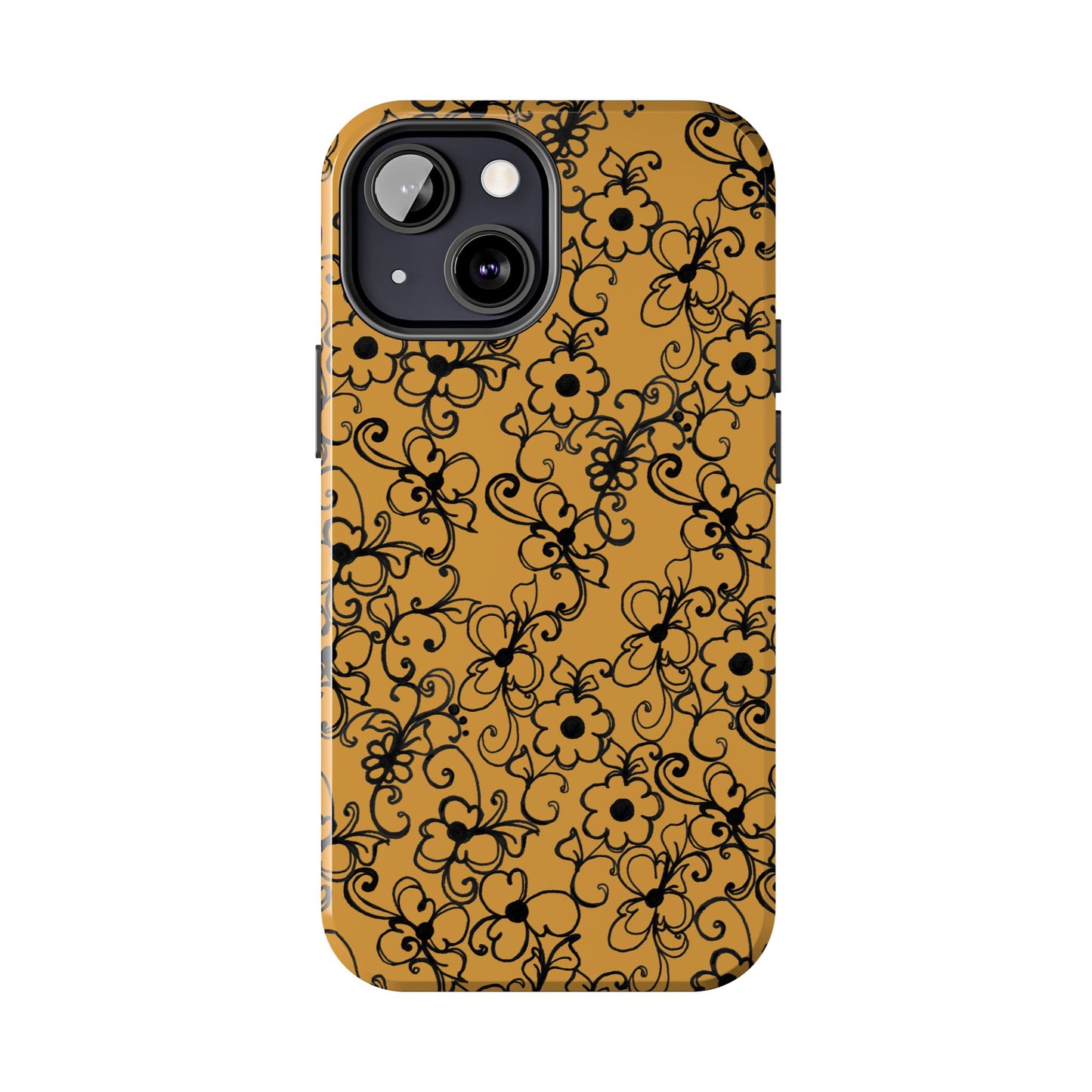 Daisy Jungle Yellow Phone Case