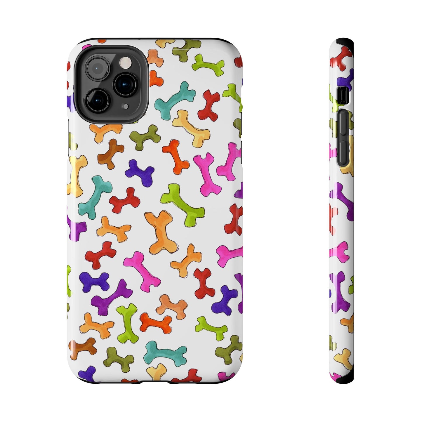 Happy Bones White Phone Case