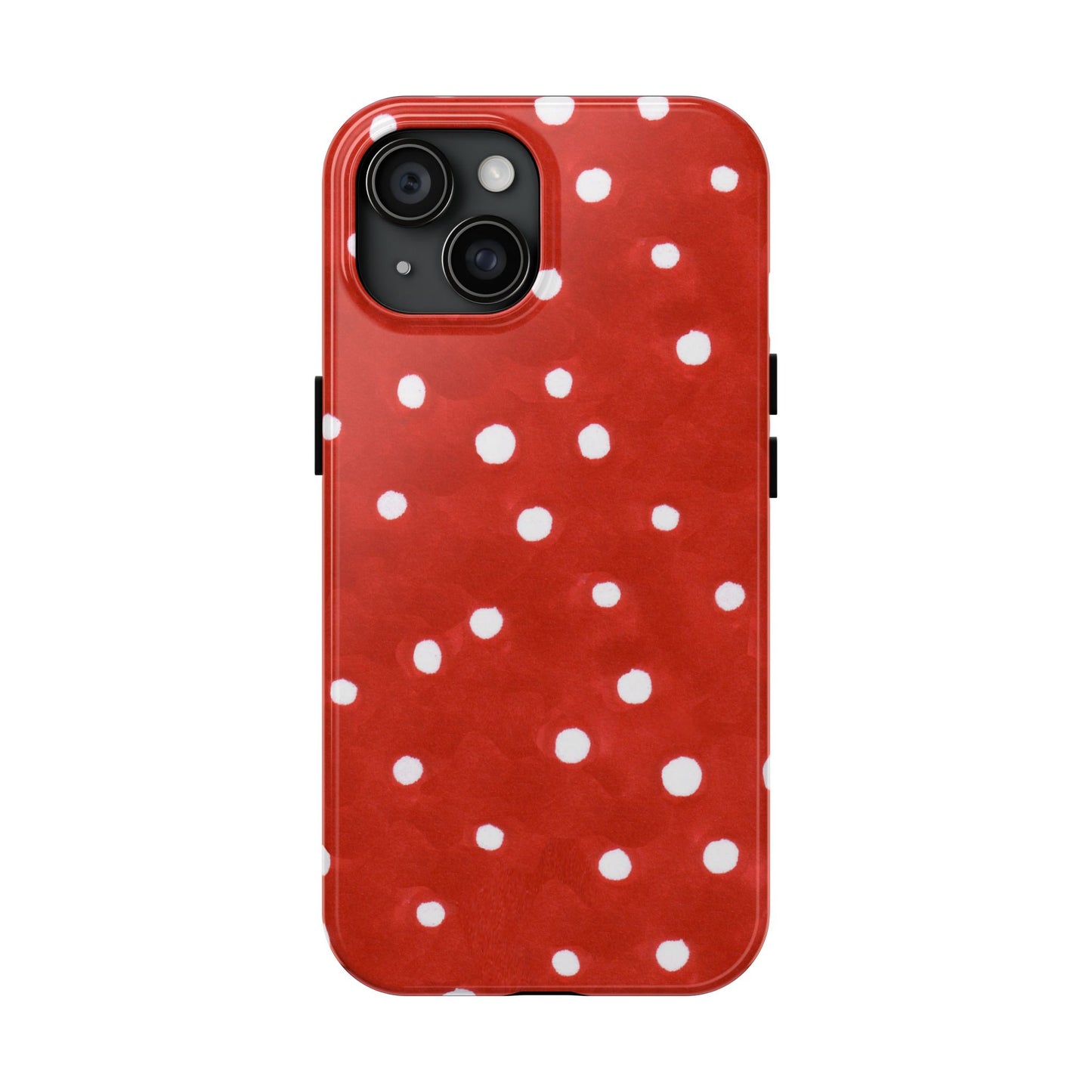 Dots Red Phone Case