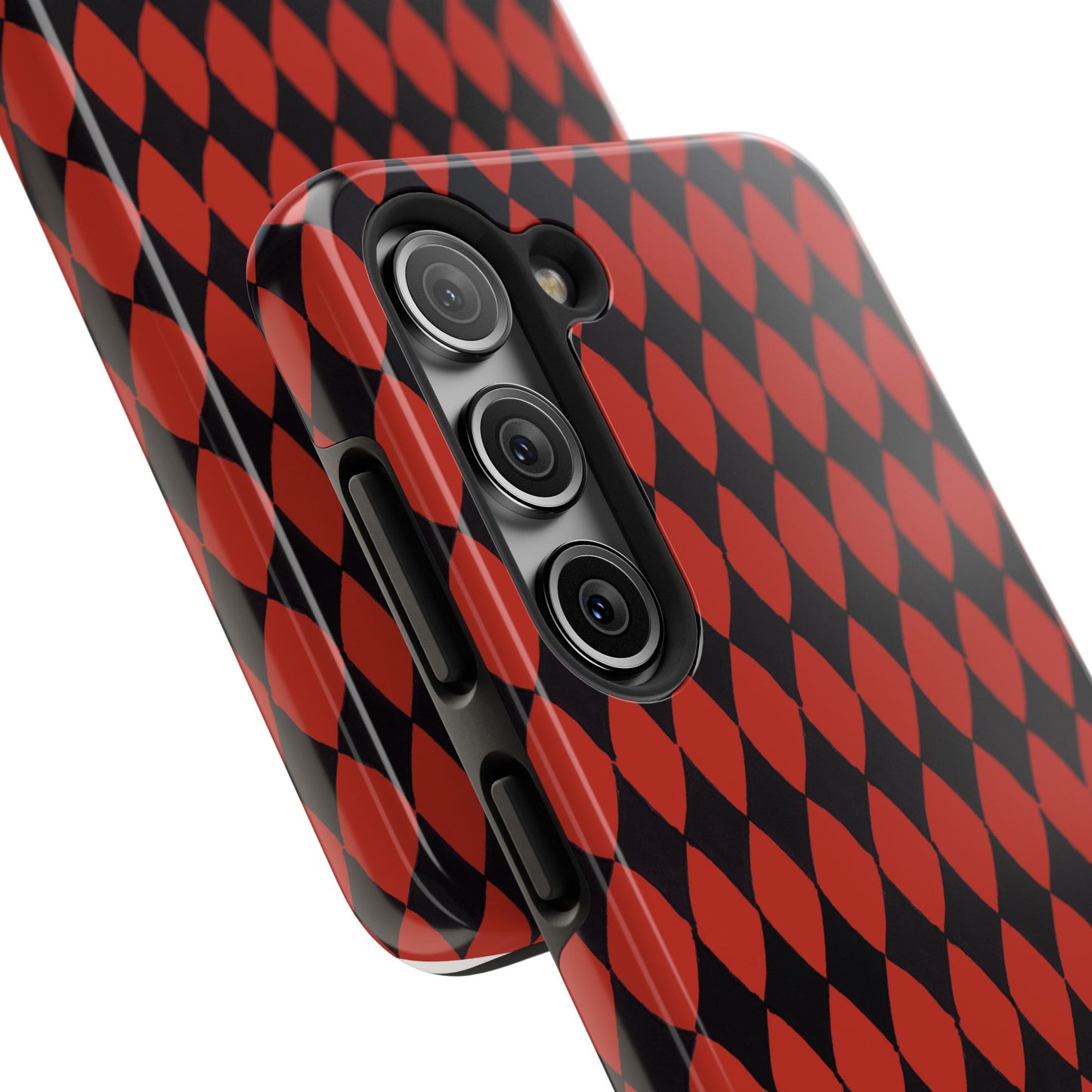 Diamond Red / Black Phone Case