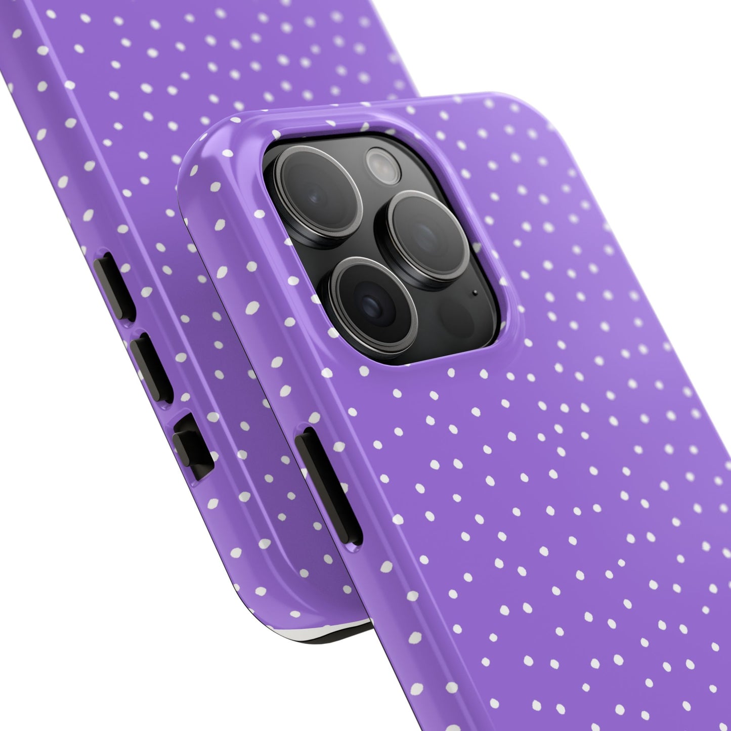 Dinky Dots Lilac / White Phone Case