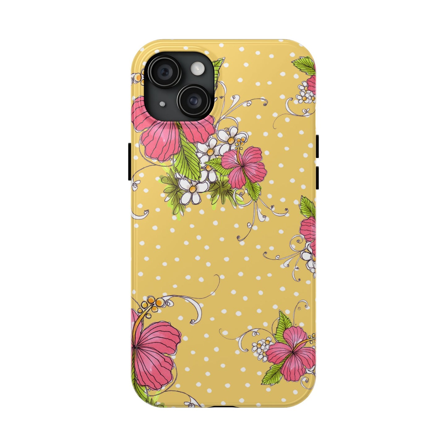Lady Luau Yellow Phone Case