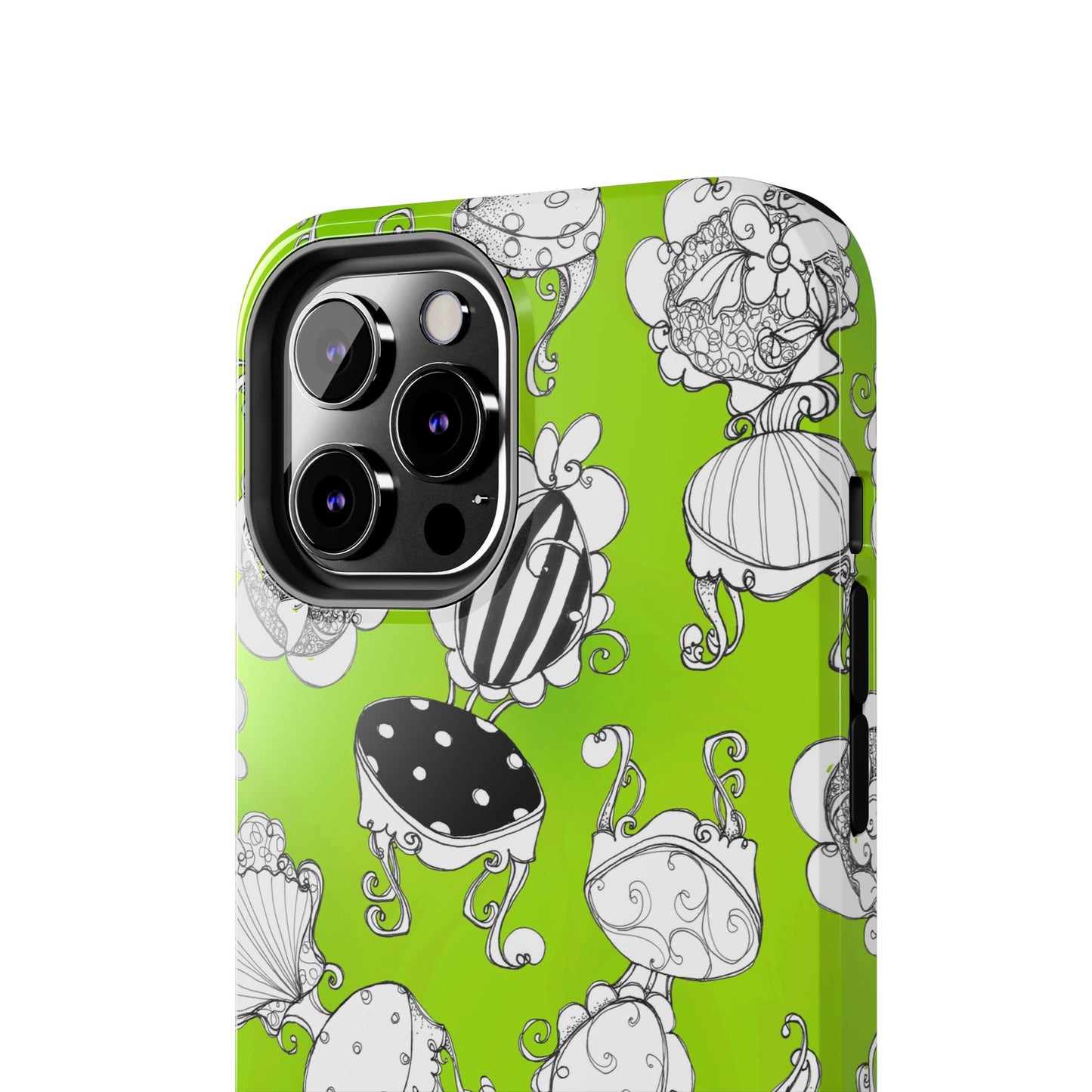 Bistro Chairs Lime Phone Case