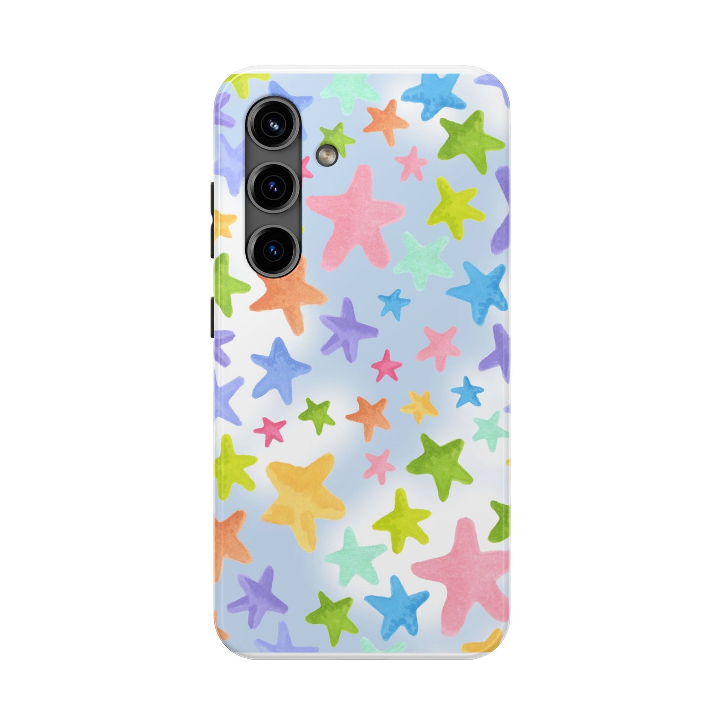 Happy Stars Blue Sky Phone Case