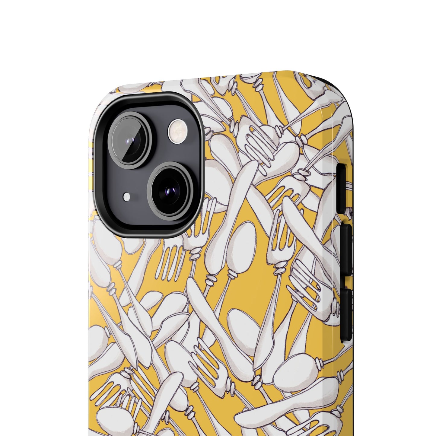 Silverware Wars Yellow Phone Case