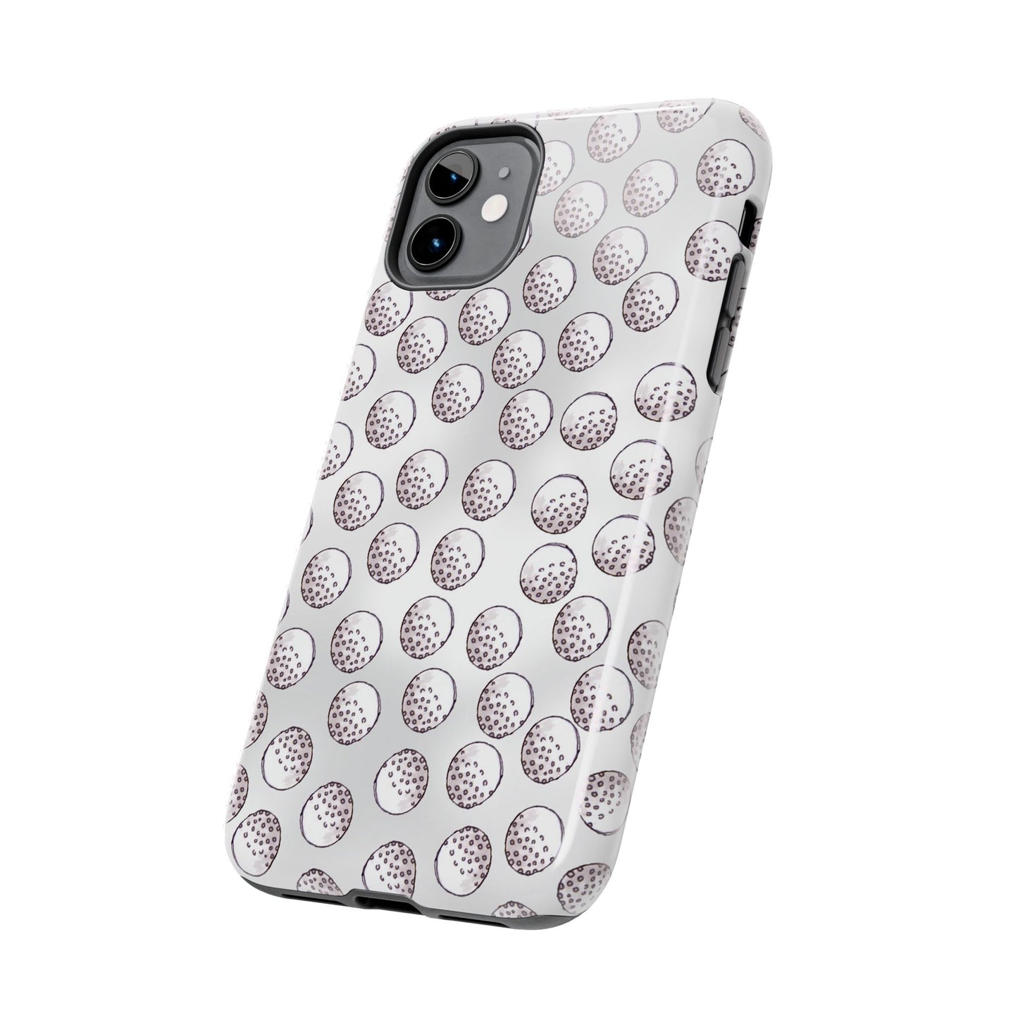 Ball Dots Gray Phone Case