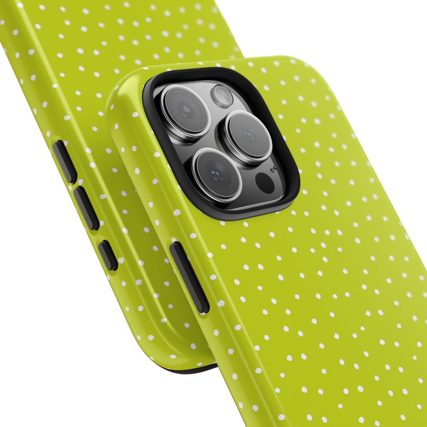 Dinky Dots Lime / White Phone Case