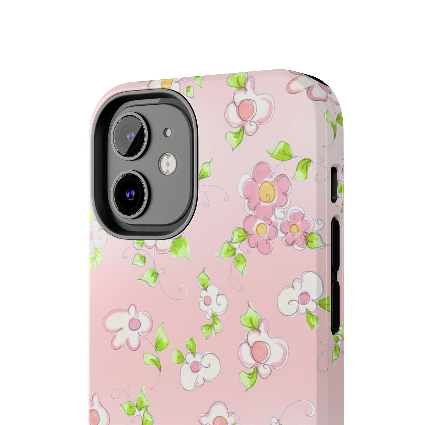 Precious Posies Pink Phone Case