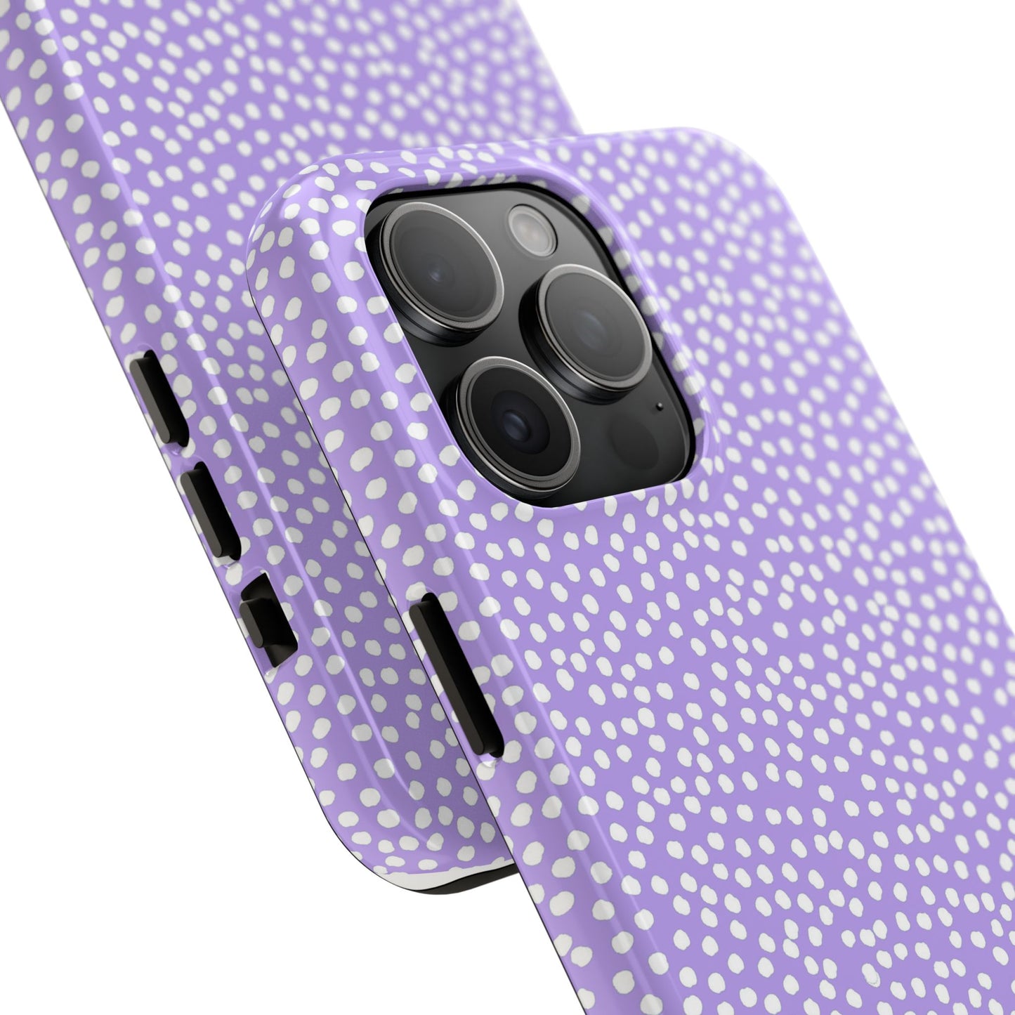 Bitty Dots Lilac / White Phone Case