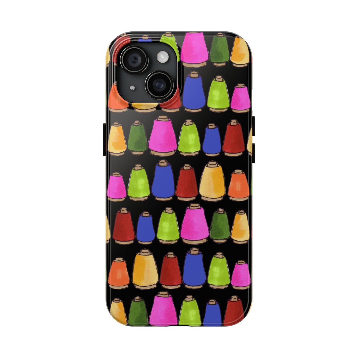 Coneiferous Black / Multi Phone Case