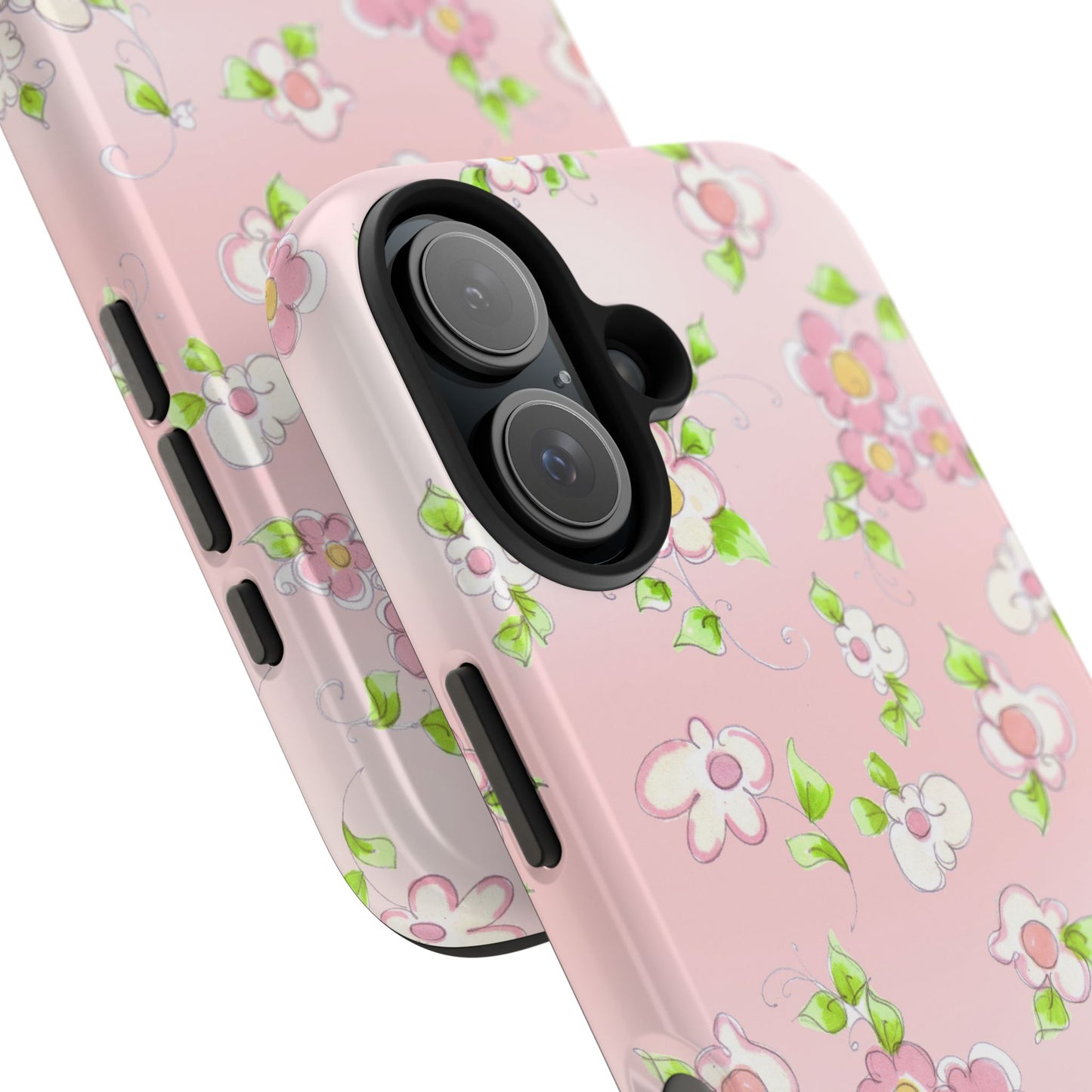 Precious Posies Pink Phone Case