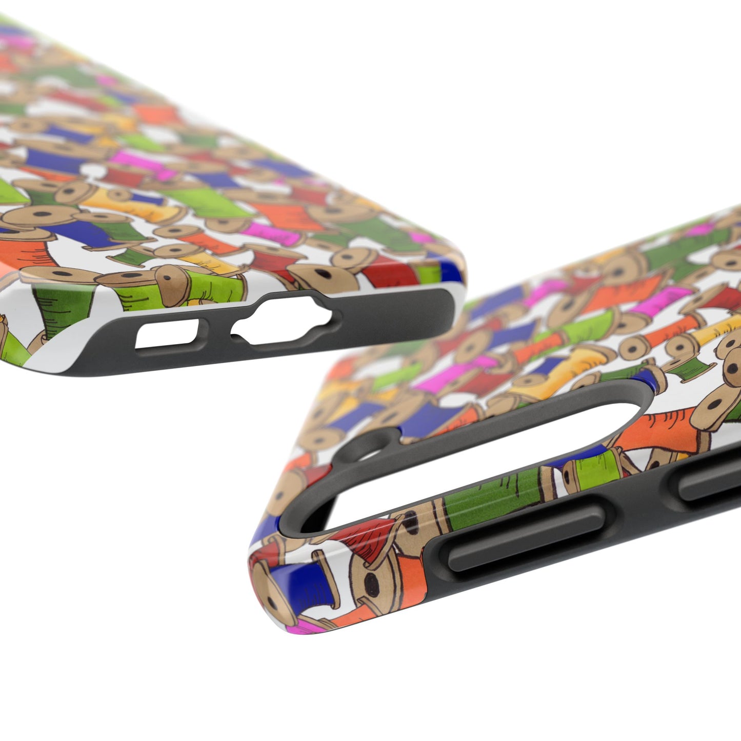 Spoolopoly White Phone Case