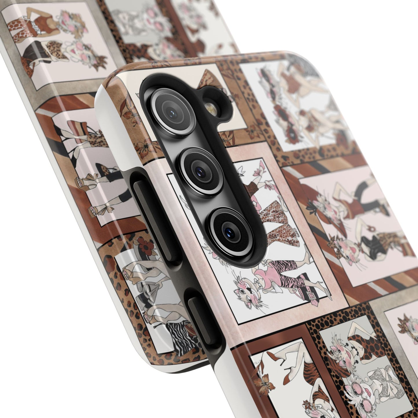 Wild Cat Woman Phone Case