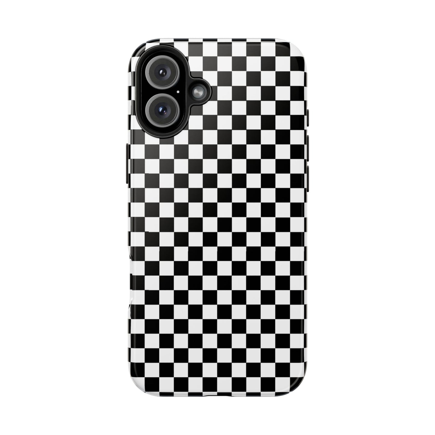 Checkerboard Black / White Phone Case