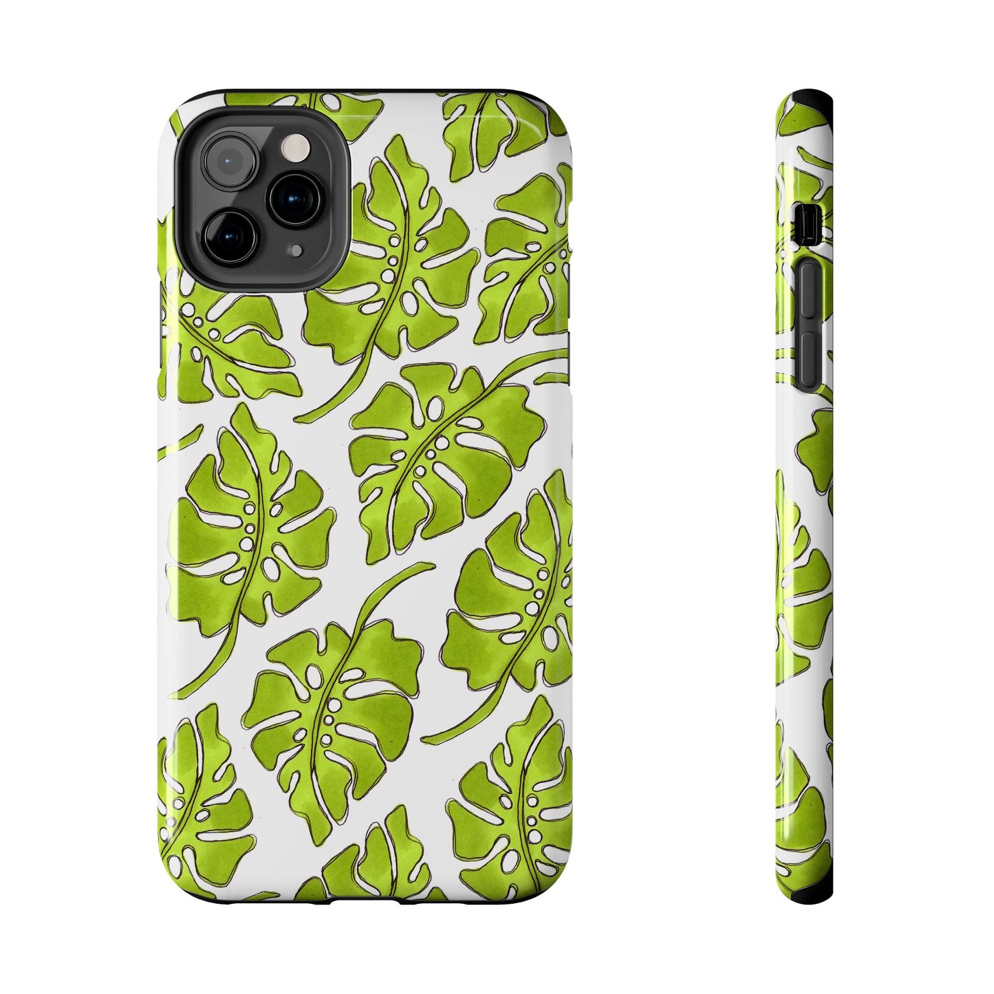 Big Leaf White Phone Case