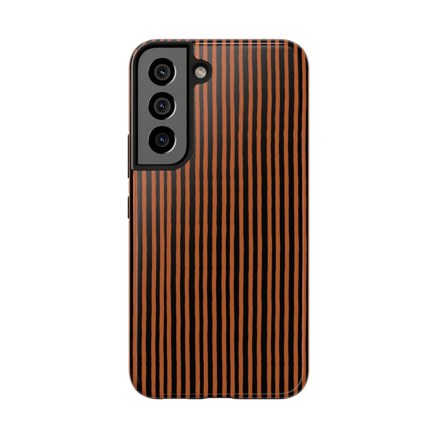Happy Stripe Spice / Black Phone Case