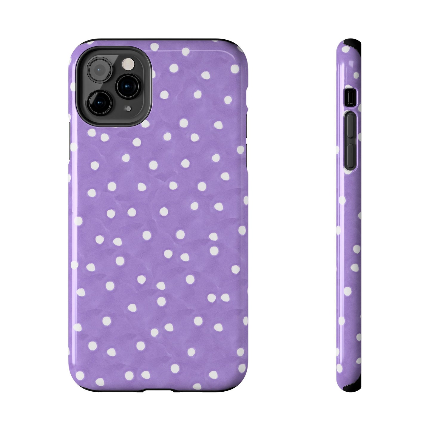 Curious Dots Purple Phone Case