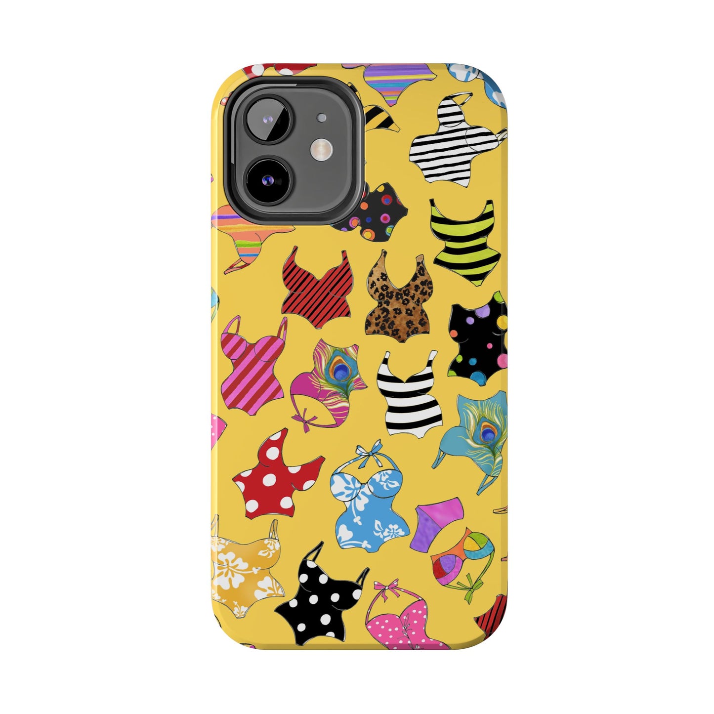 Assorted Suits Yellow Phone Case
