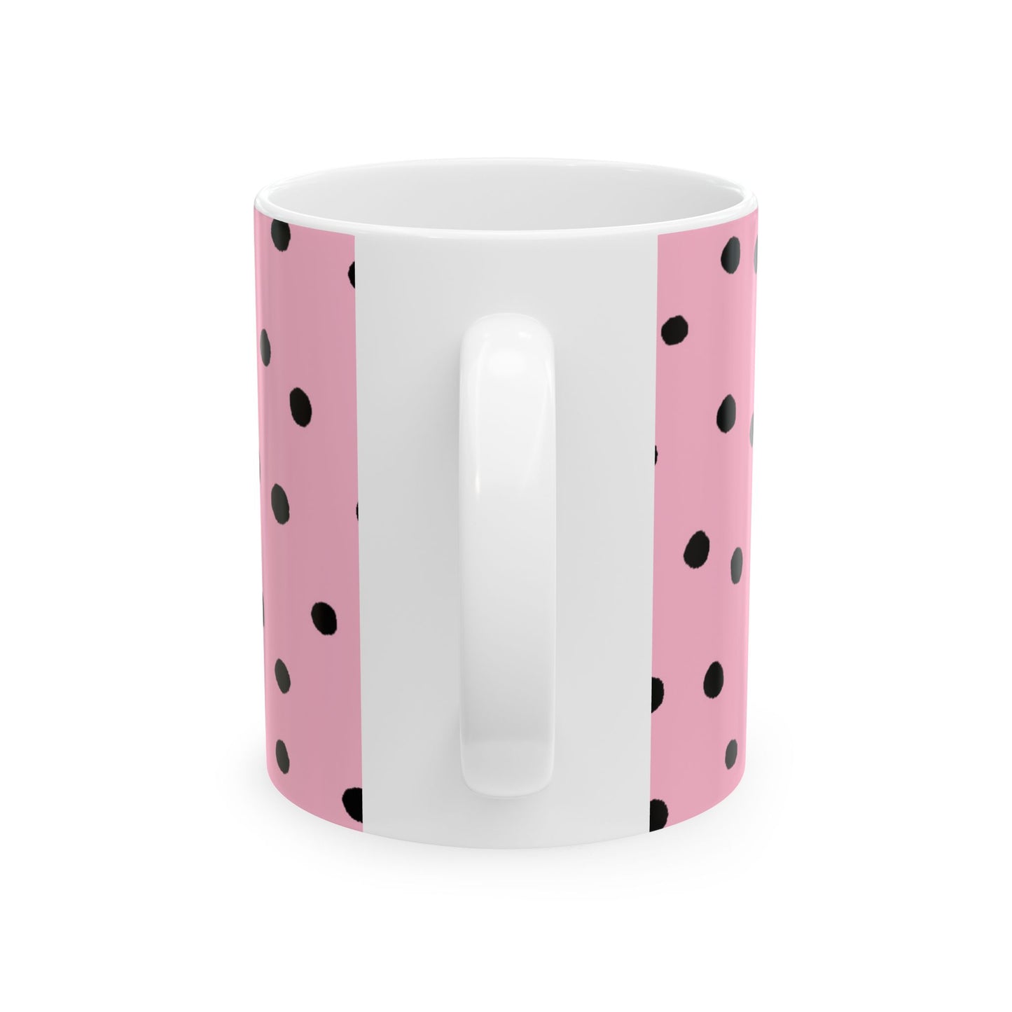 Dinky Dots Pink / Black Cup