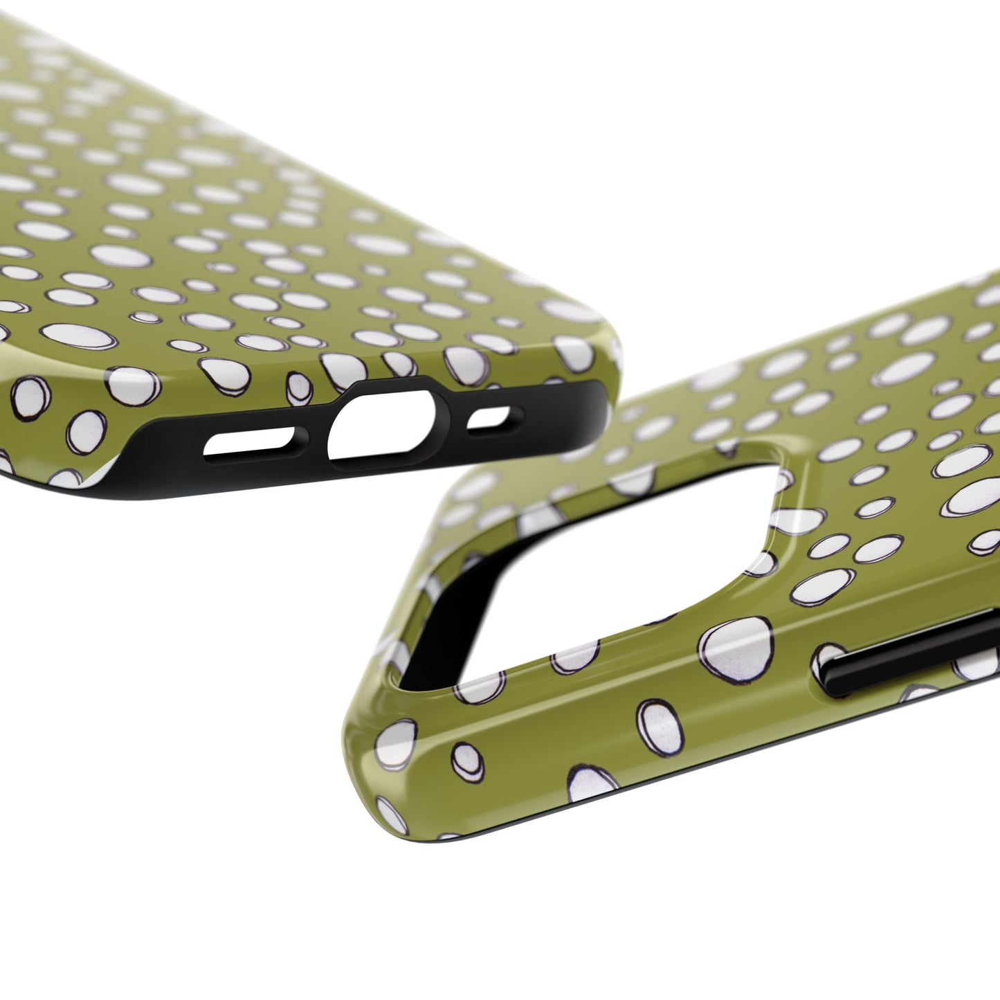 Pot Dots Green Phone Case