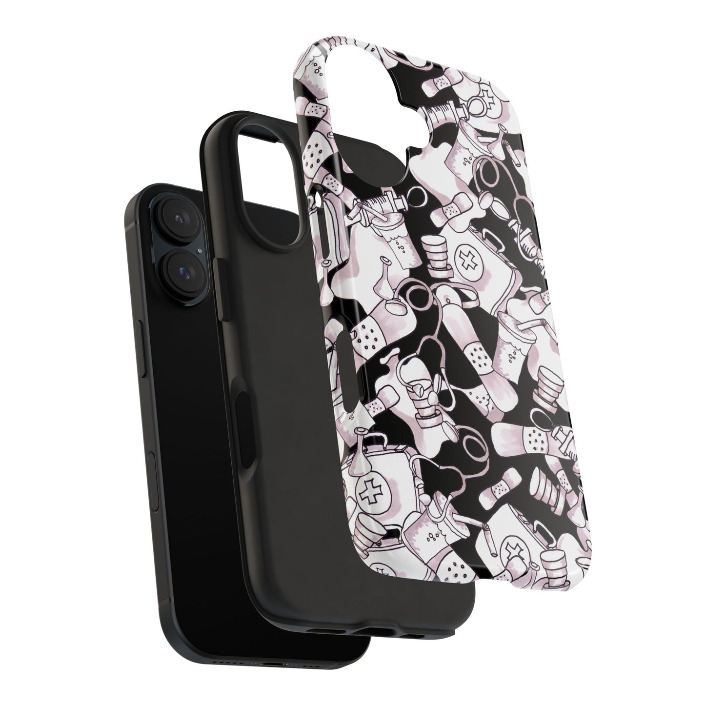 Med Stuff Black Phone Case