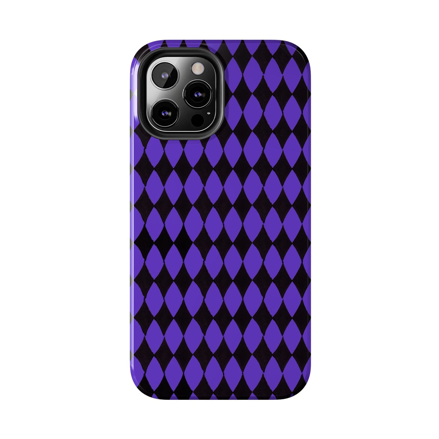 Diamond Purple / Black Phone Case