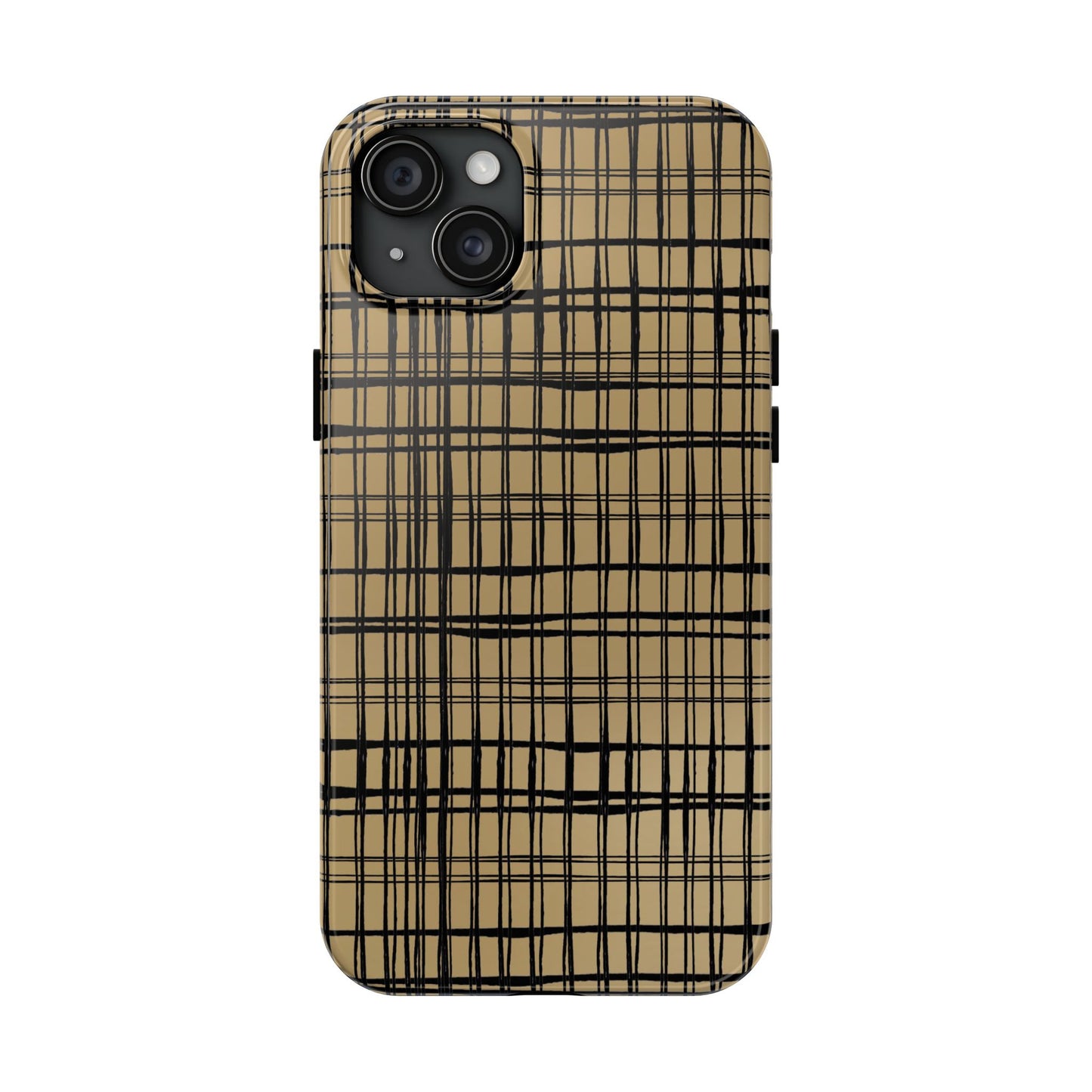 Doggie Fence Tan Phone Case