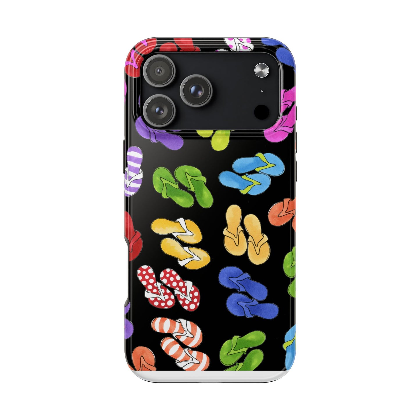 Fun Flops Black Phone Case