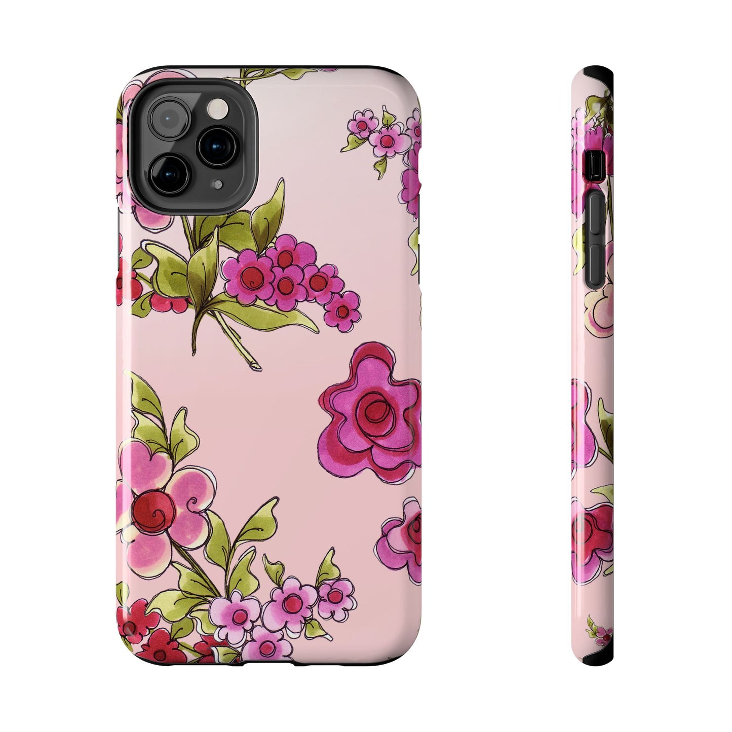 Jumbo Floral Pink Phone Case