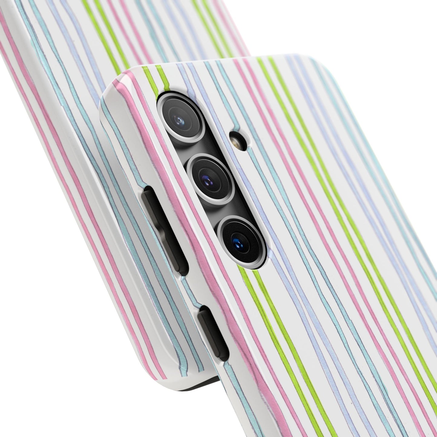 Belle Stripe White Phone Case