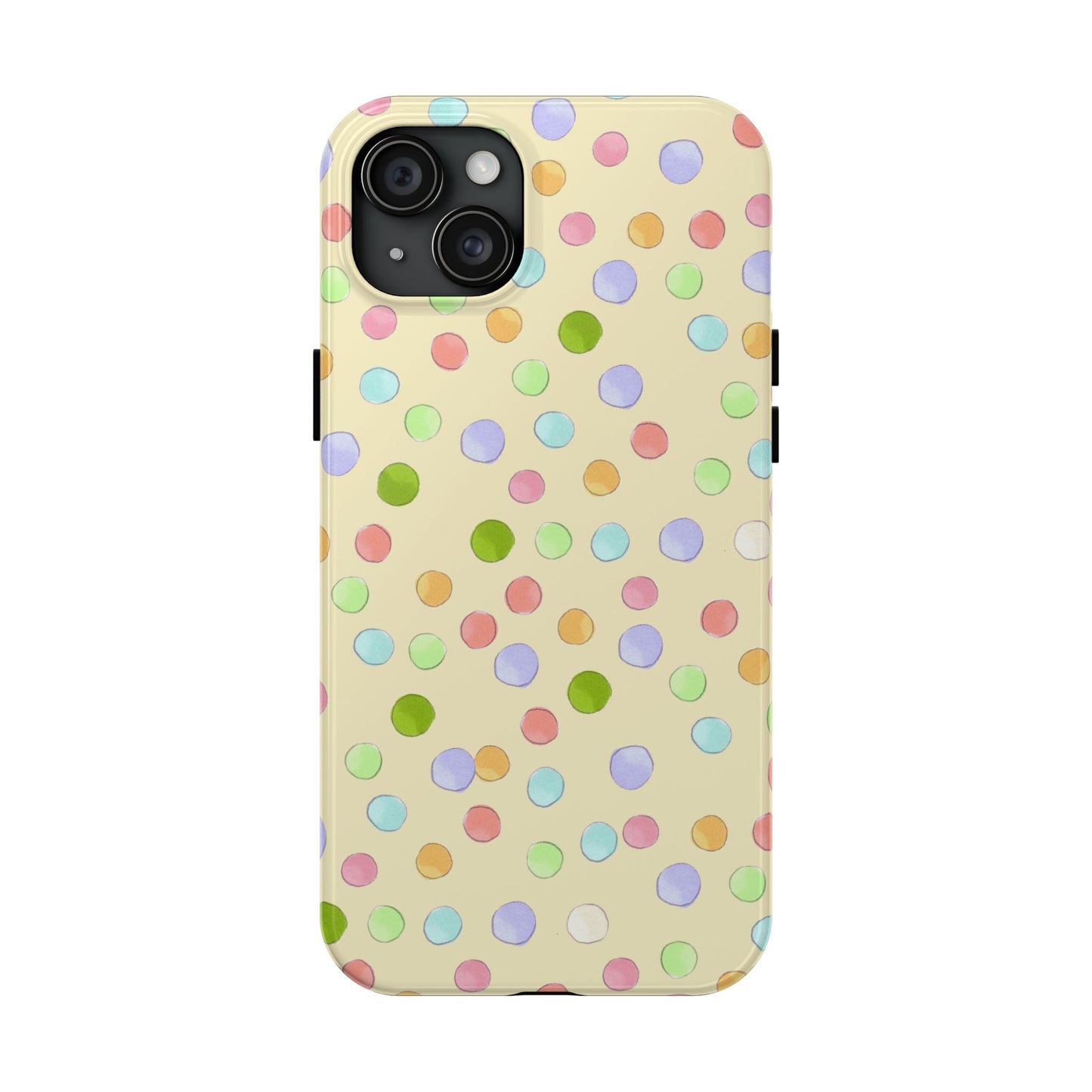 Happy Dots Yellow Phone Case