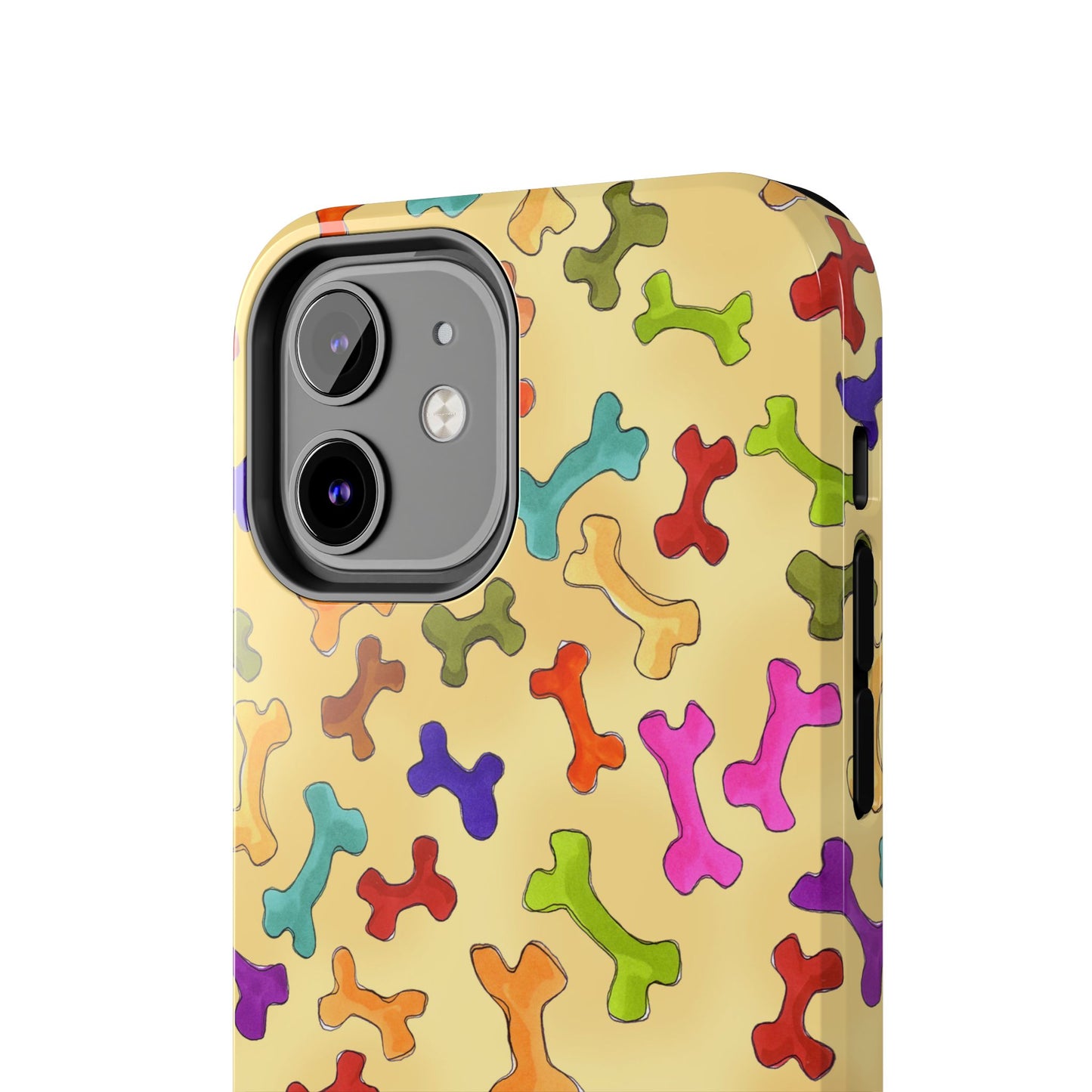 Happy Bones Yellow Phone Case