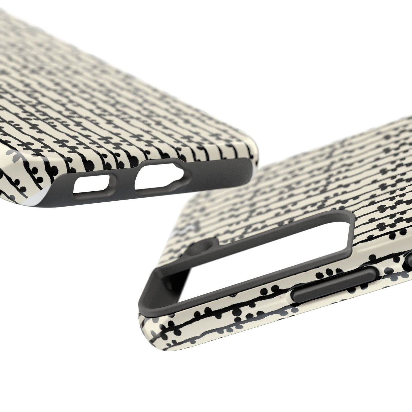 Loopy Stripe Bone Phone Case