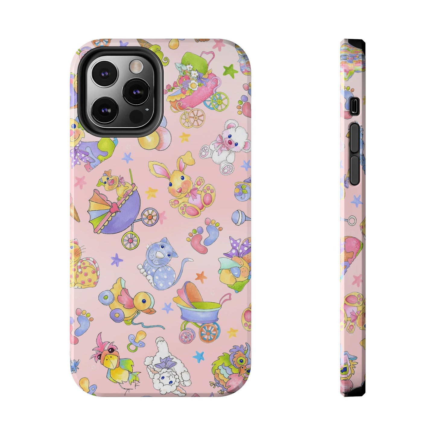 Busy Baby Pink Phone Case